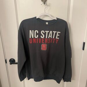 NC State Gray Crewneck Sweatshirt